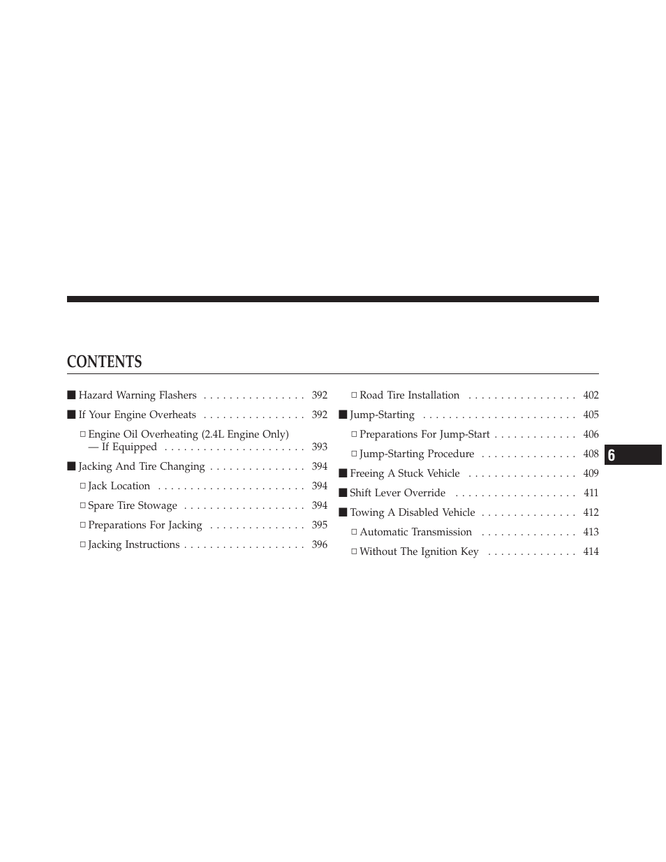 Dodge 2012 Avenger - Owner Manual User Manual | Page 393 / 514