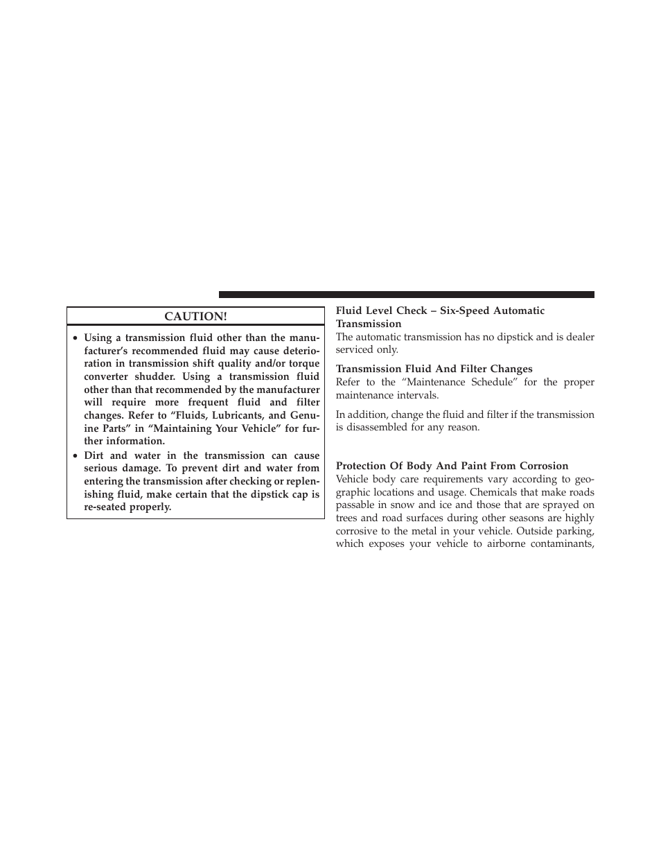 Appearance care and protection from corrosion, Appearance care and protection from, Corrosion | Dodge 2012 Avenger - Owner Manual User Manual | Page 448 / 514