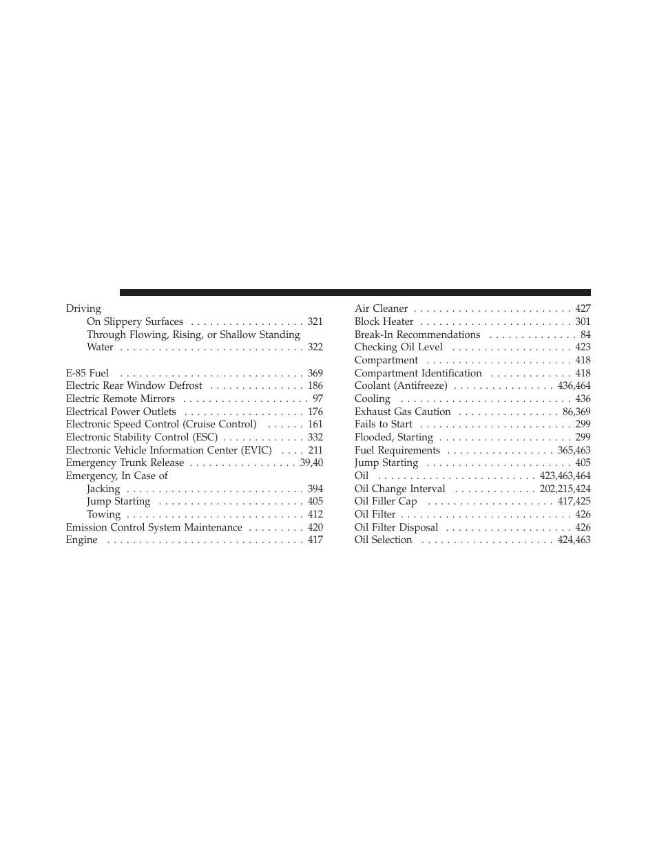 Dodge 2012 Avenger - Owner Manual User Manual | Page 498 / 514