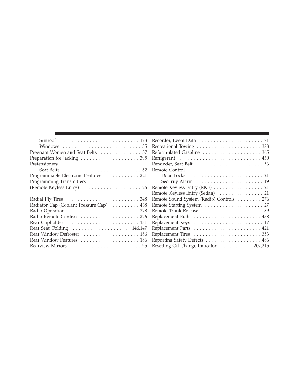 Dodge 2012 Avenger - Owner Manual User Manual | Page 506 / 514