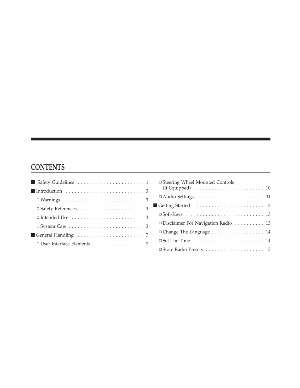 Ram Trucks MEDIA CENTER 730N for Jeep User Manual | Page 12 / 216