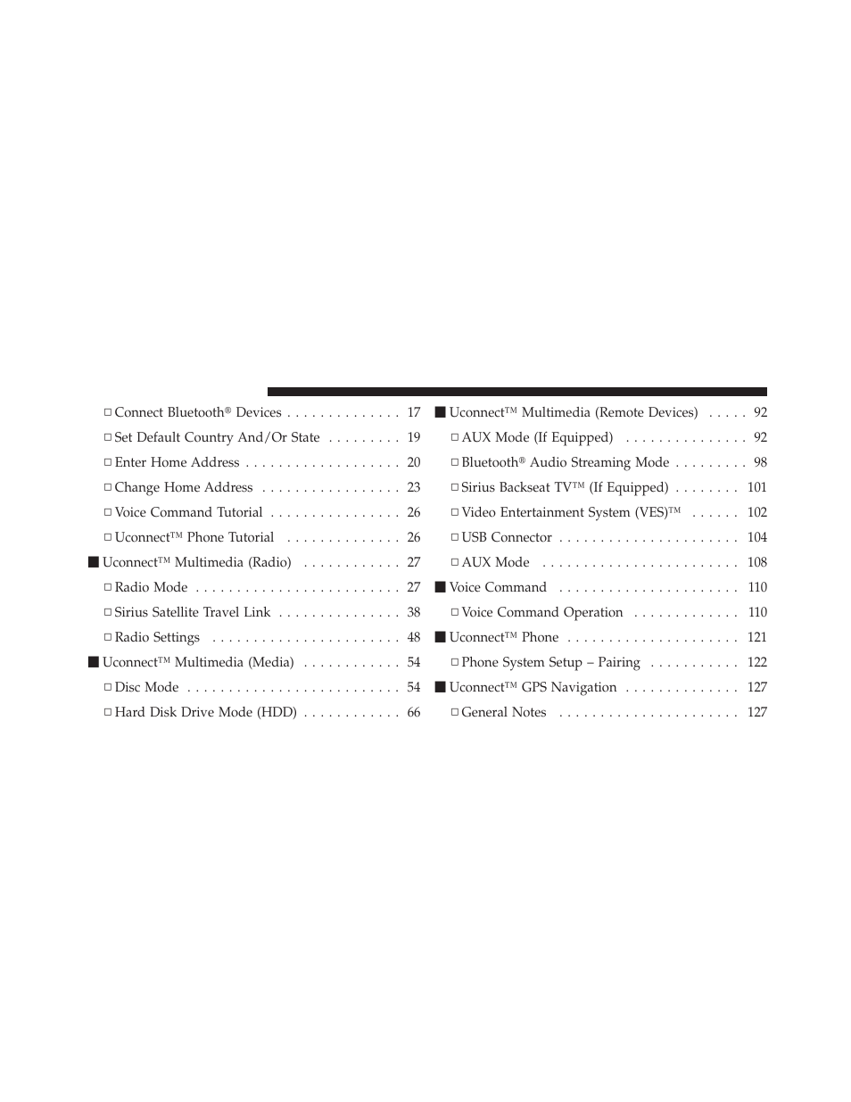 Ram Trucks MEDIA CENTER 730N for Jeep User Manual | Page 13 / 216