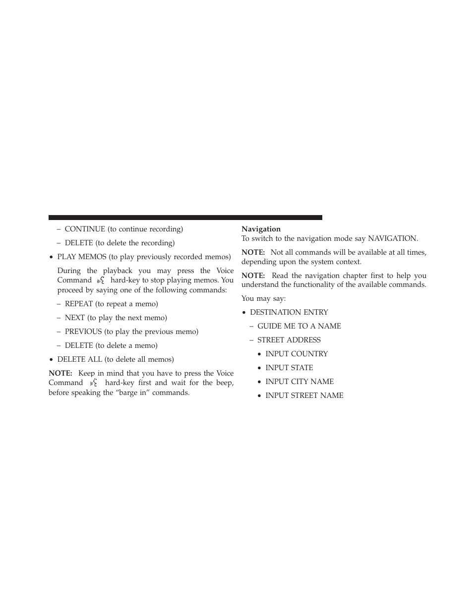 Ram Trucks MEDIA CENTER 730N for Jeep User Manual | Page 131 / 216