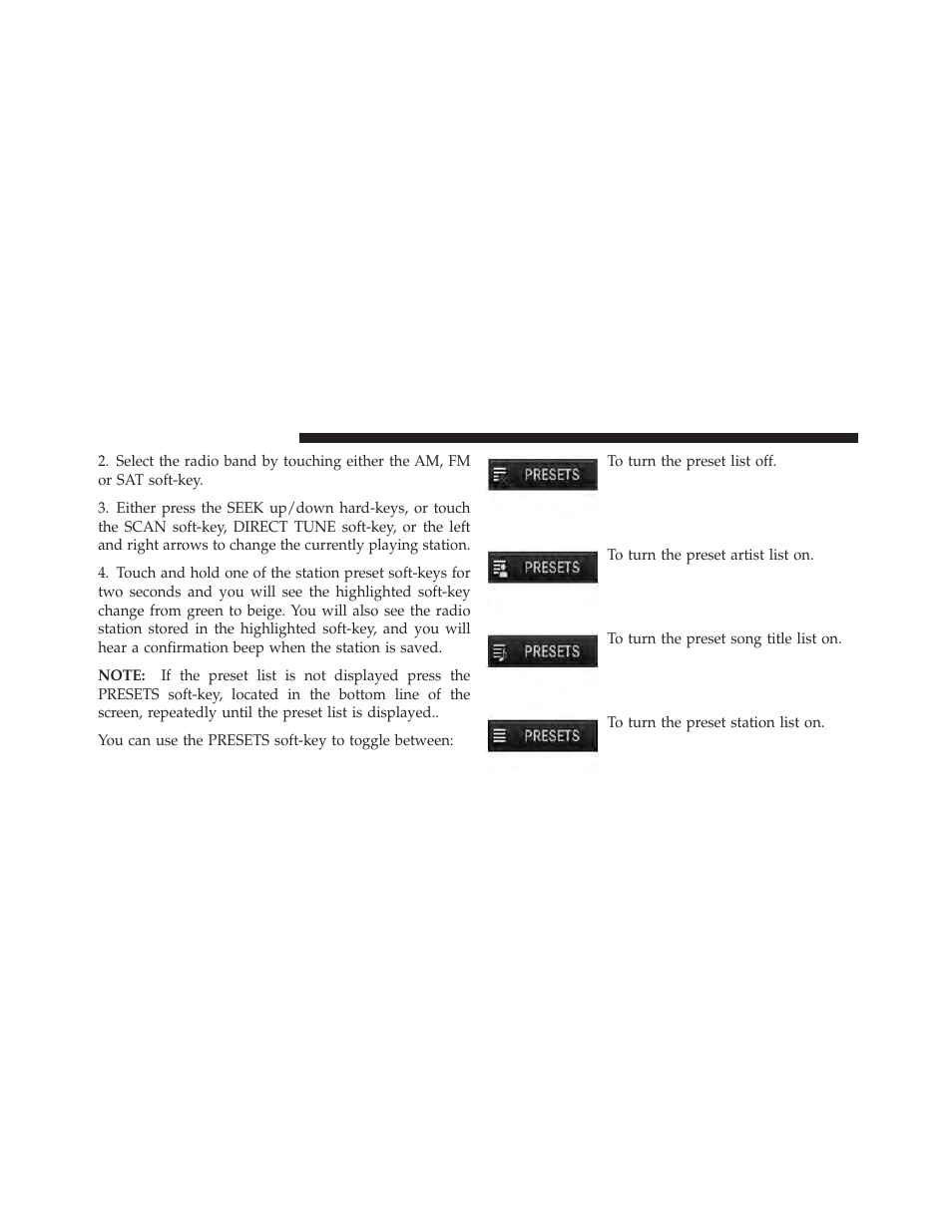 Ram Trucks MEDIA CENTER 730N for Jeep User Manual | Page 30 / 216