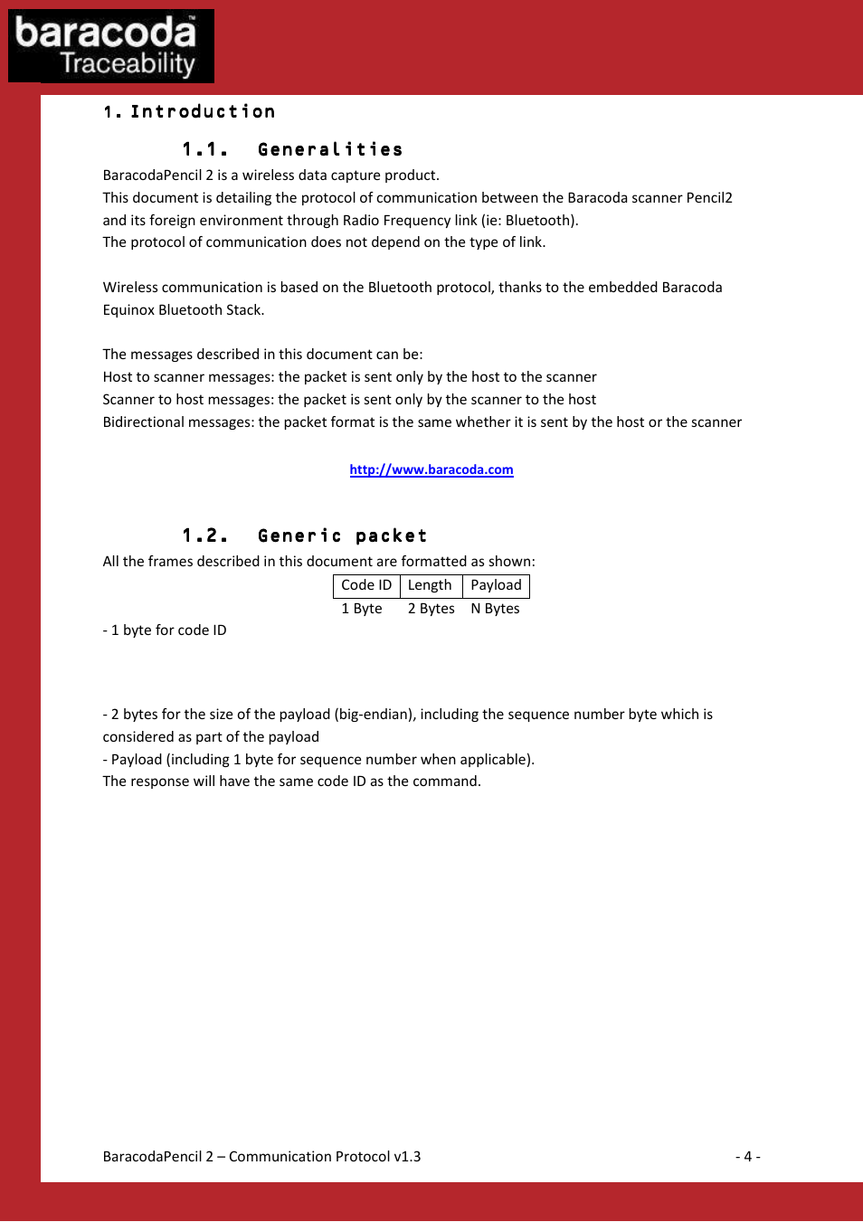 Baracoda 2 User Manual | Page 4 / 42