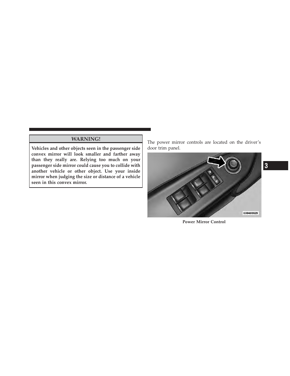 Power mirrors — if equipped | Dodge 2012 Caliber - Owner Manual User Manual | Page 101 / 506