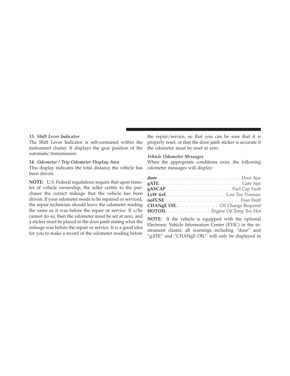 Dodge 2012 Caliber - Owner Manual User Manual | Page 208 / 506