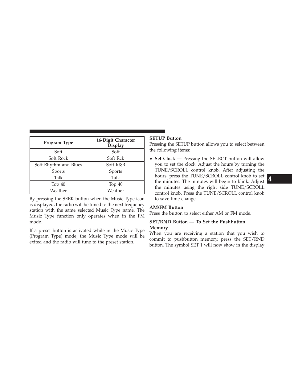 Dodge 2012 Caliber - Owner Manual User Manual | Page 261 / 506