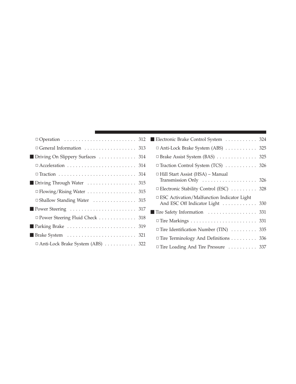 Dodge 2012 Caliber - Owner Manual User Manual | Page 298 / 506