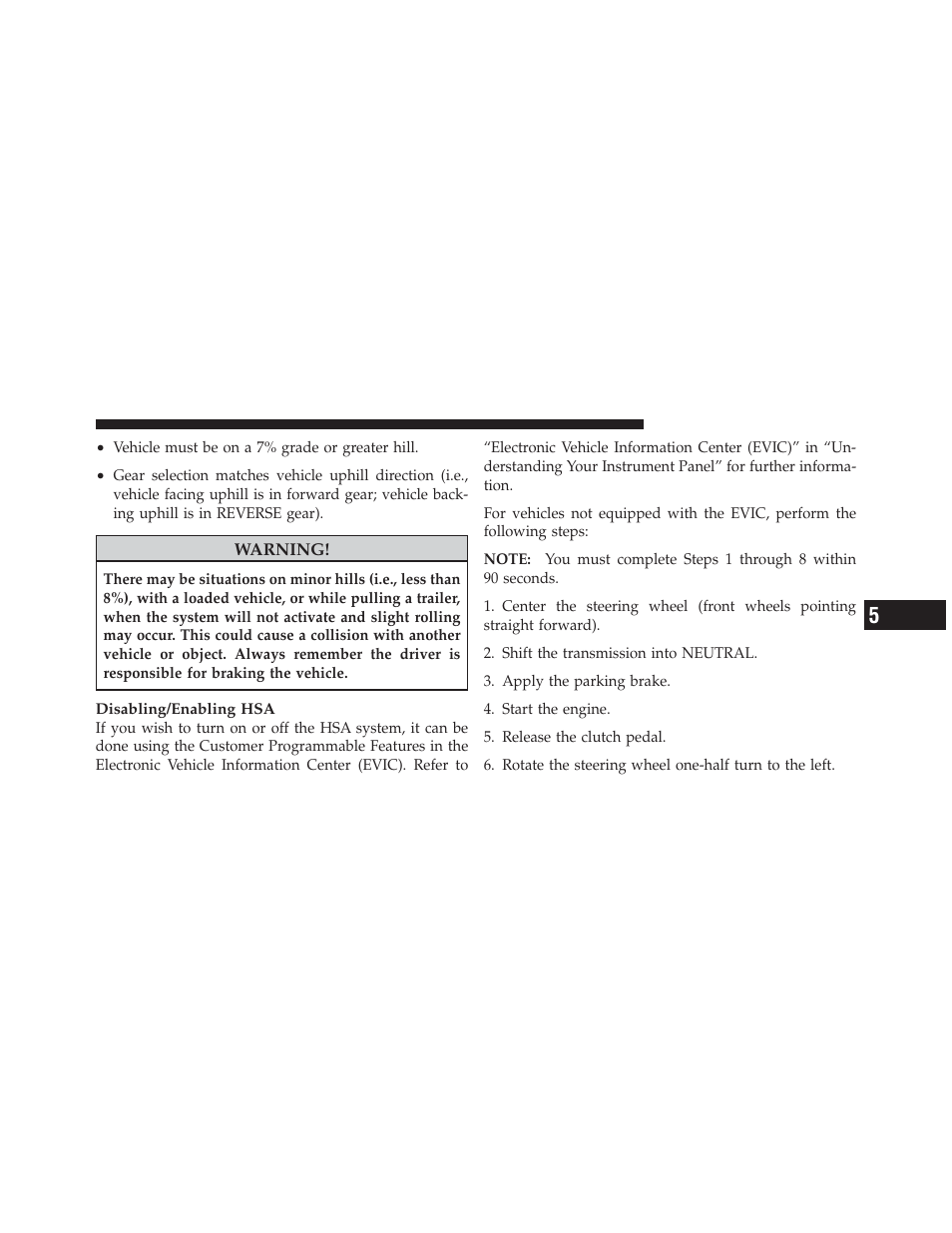 Dodge 2012 Caliber - Owner Manual User Manual | Page 329 / 506
