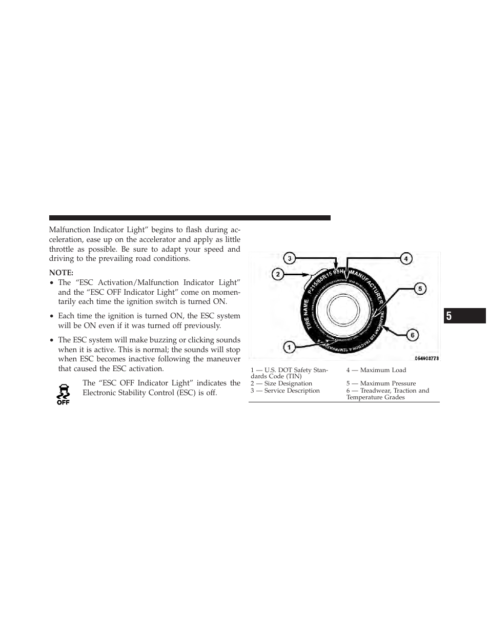 Tire safety information, Tire markings | Dodge 2012 Caliber - Owner Manual User Manual | Page 333 / 506