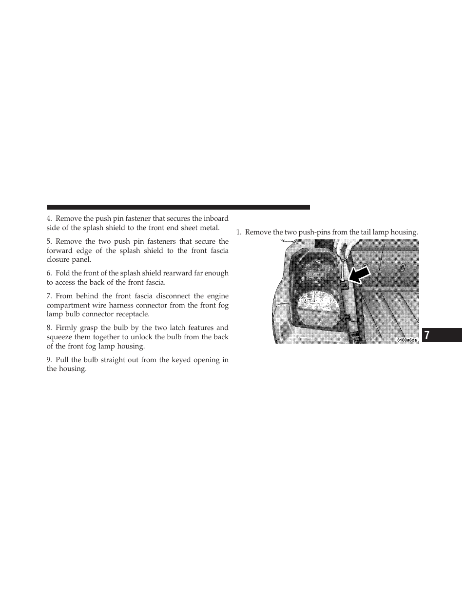 Rear tail, turn signal, and backup lamps | Dodge 2012 Caliber - Owner Manual User Manual | Page 453 / 506