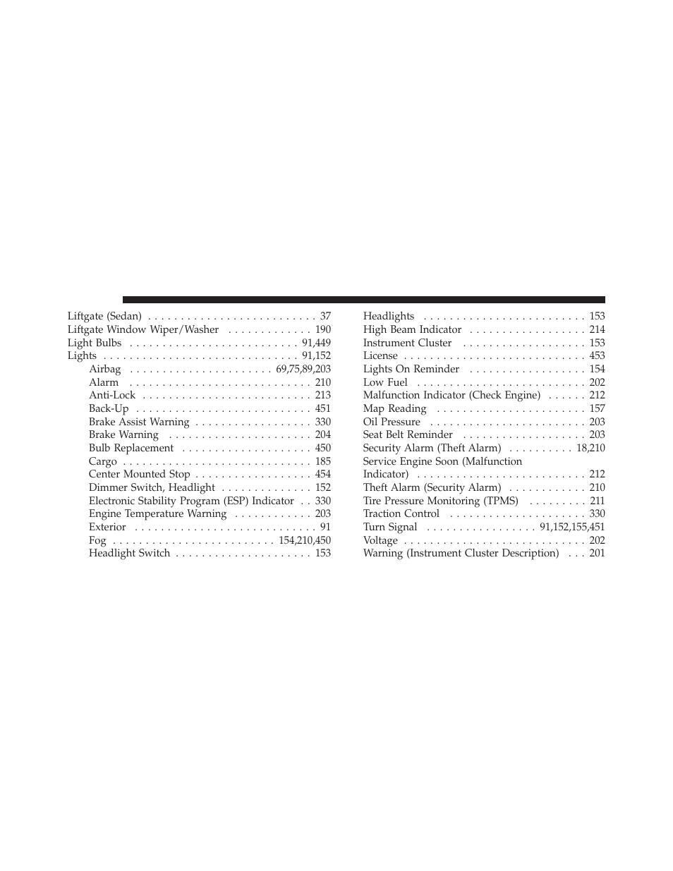 Dodge 2012 Caliber - Owner Manual User Manual | Page 496 / 506