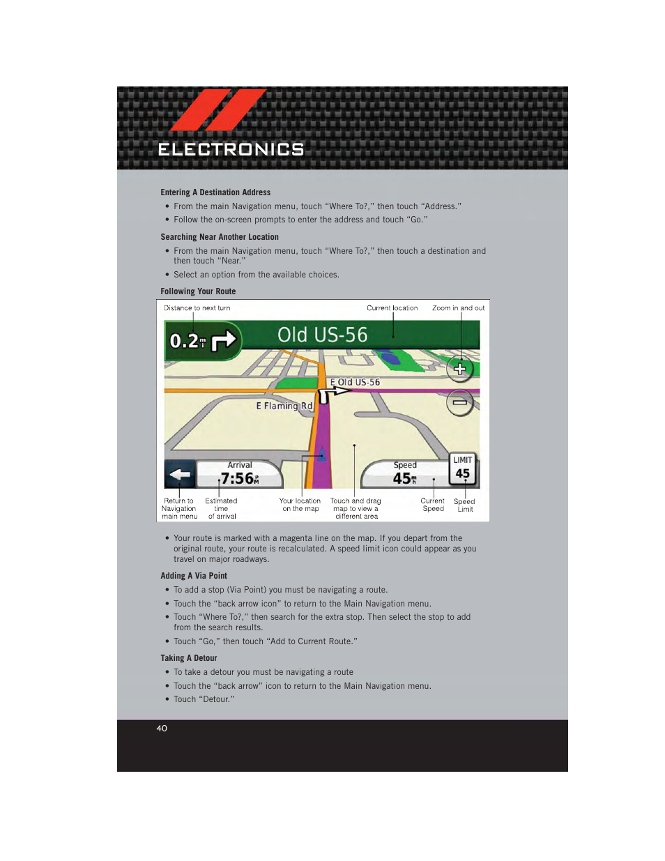 Electronics | Dodge 2012 Caliber - User Guide User Manual | Page 42 / 100