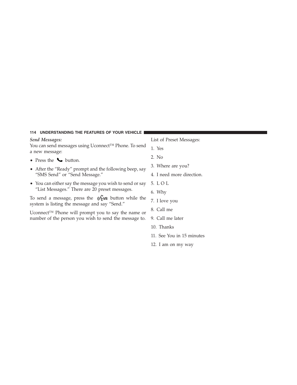 Dodge 2012 Challenger - Owner Manual User Manual | Page 116 / 494