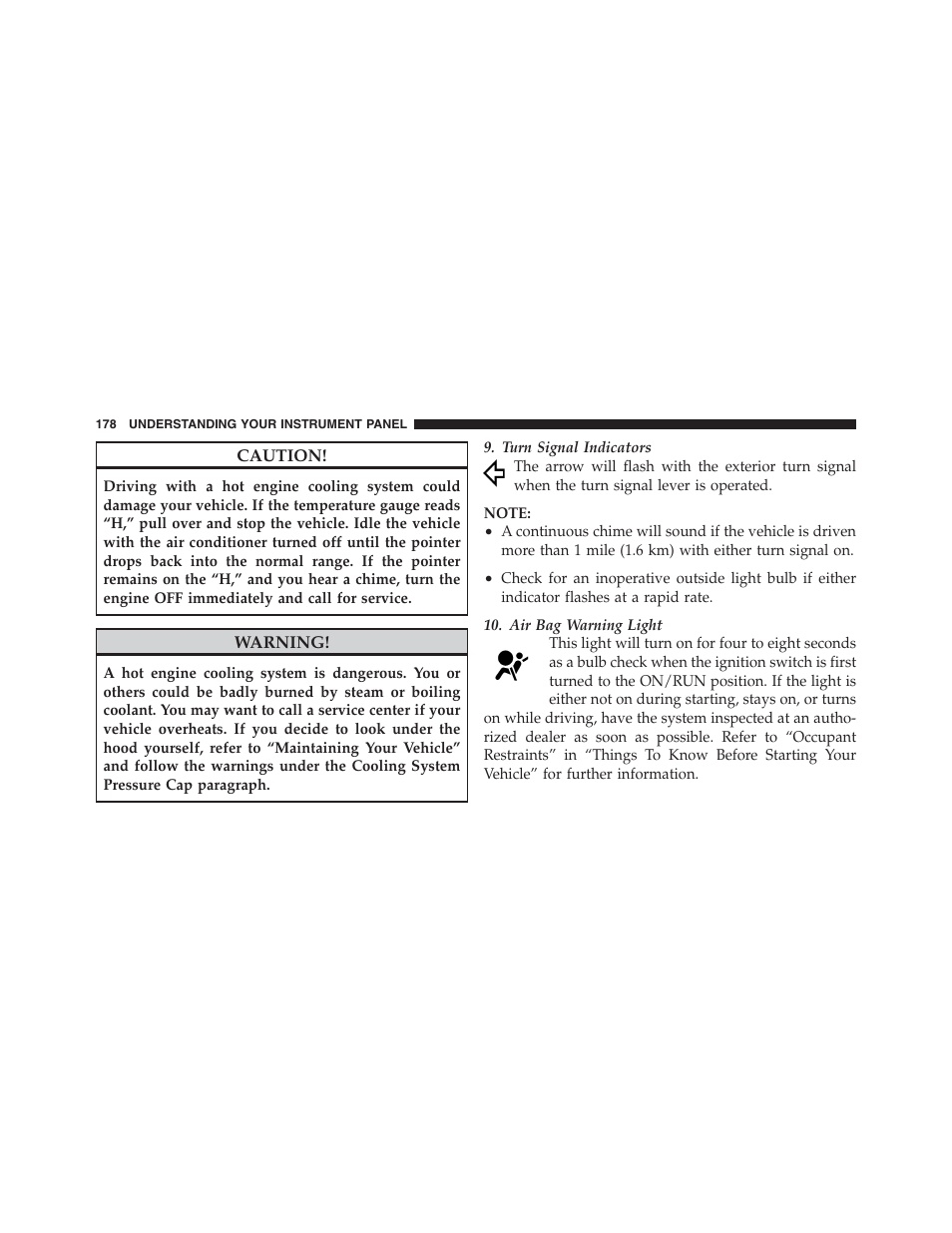 Dodge 2012 Challenger - Owner Manual User Manual | Page 180 / 494