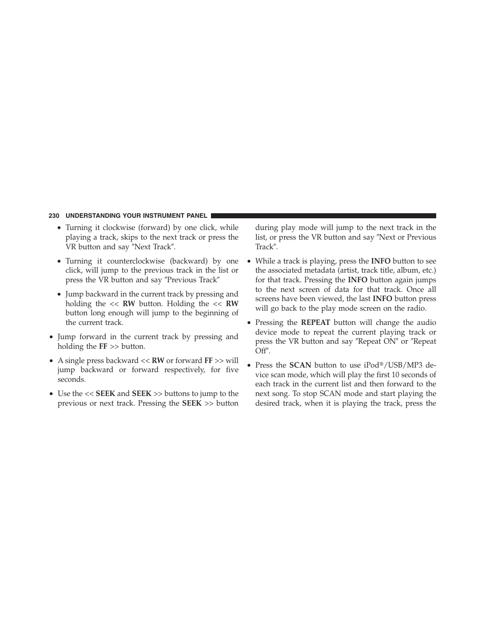Dodge 2012 Challenger - Owner Manual User Manual | Page 232 / 494