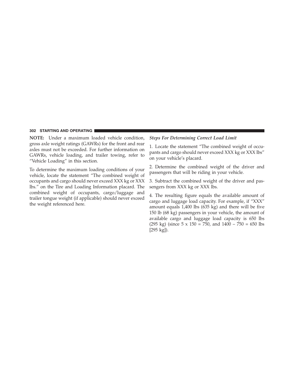 Dodge 2012 Challenger - Owner Manual User Manual | Page 304 / 494