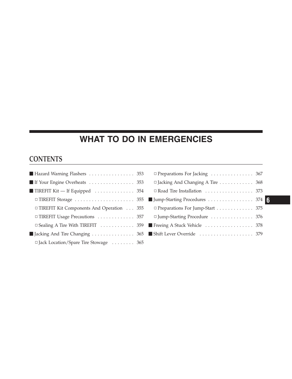 Dodge 2012 Challenger - Owner Manual User Manual | Page 353 / 494