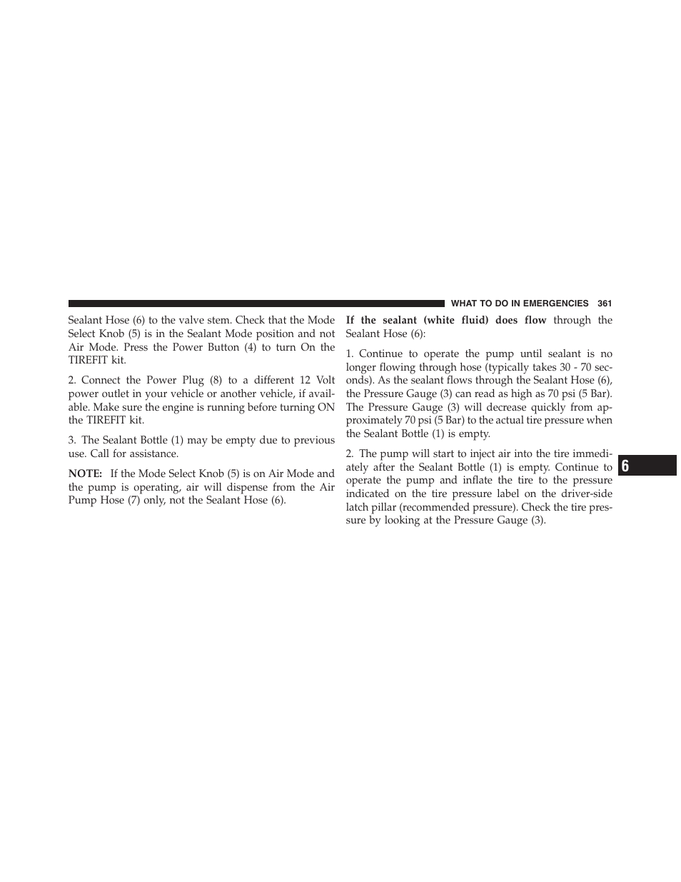 Dodge 2012 Challenger - Owner Manual User Manual | Page 363 / 494