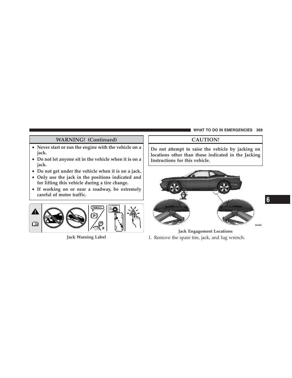 Dodge 2012 Challenger - Owner Manual User Manual | Page 371 / 494