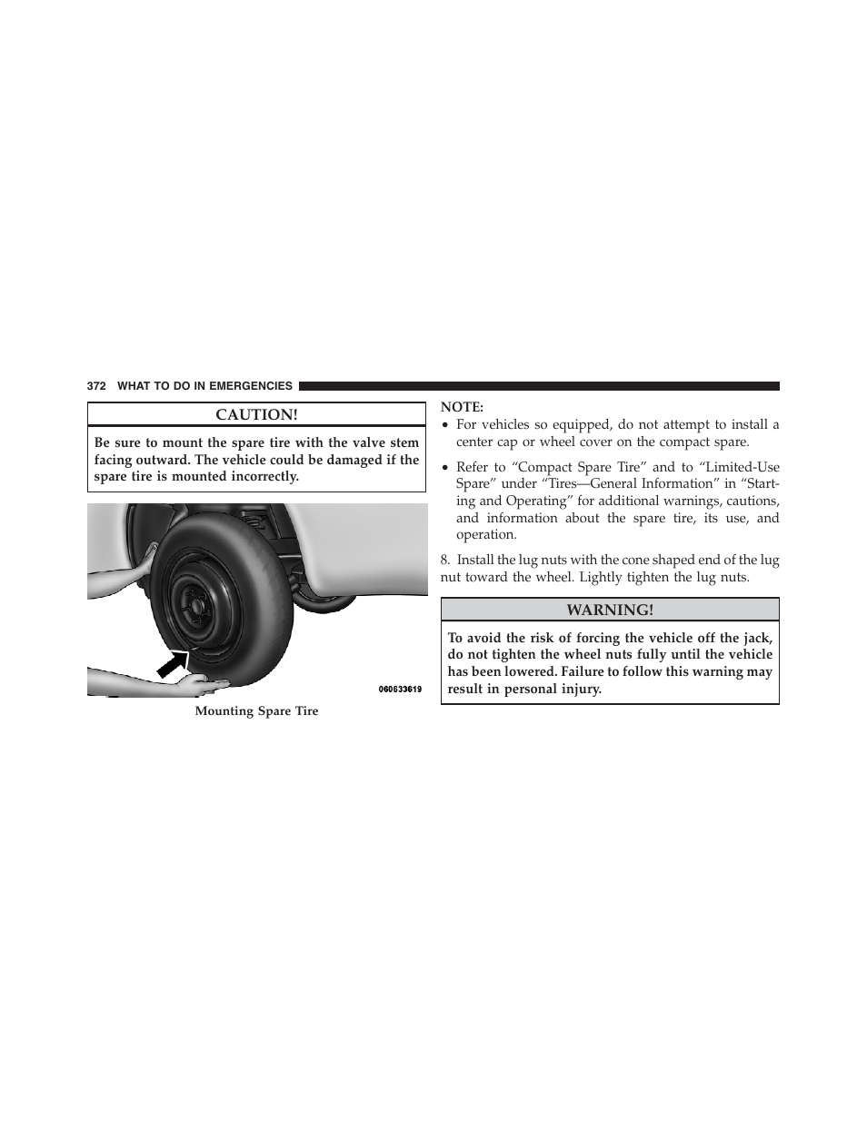 Dodge 2012 Challenger - Owner Manual User Manual | Page 374 / 494
