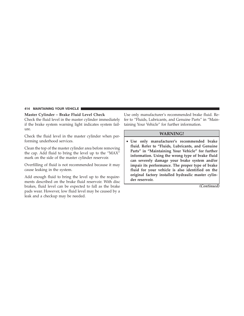 Dodge 2012 Challenger - Owner Manual User Manual | Page 416 / 494