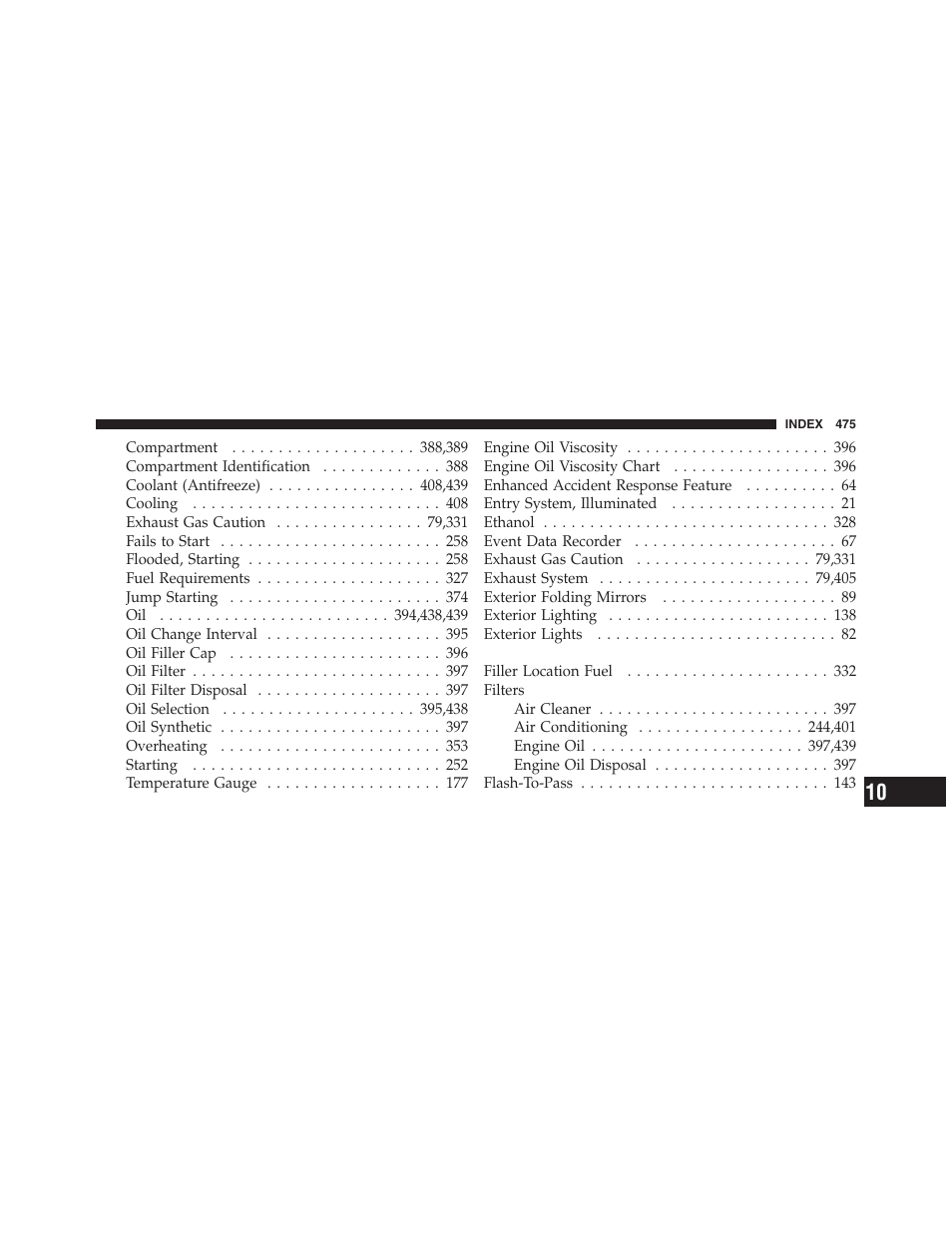 Dodge 2012 Challenger - Owner Manual User Manual | Page 477 / 494