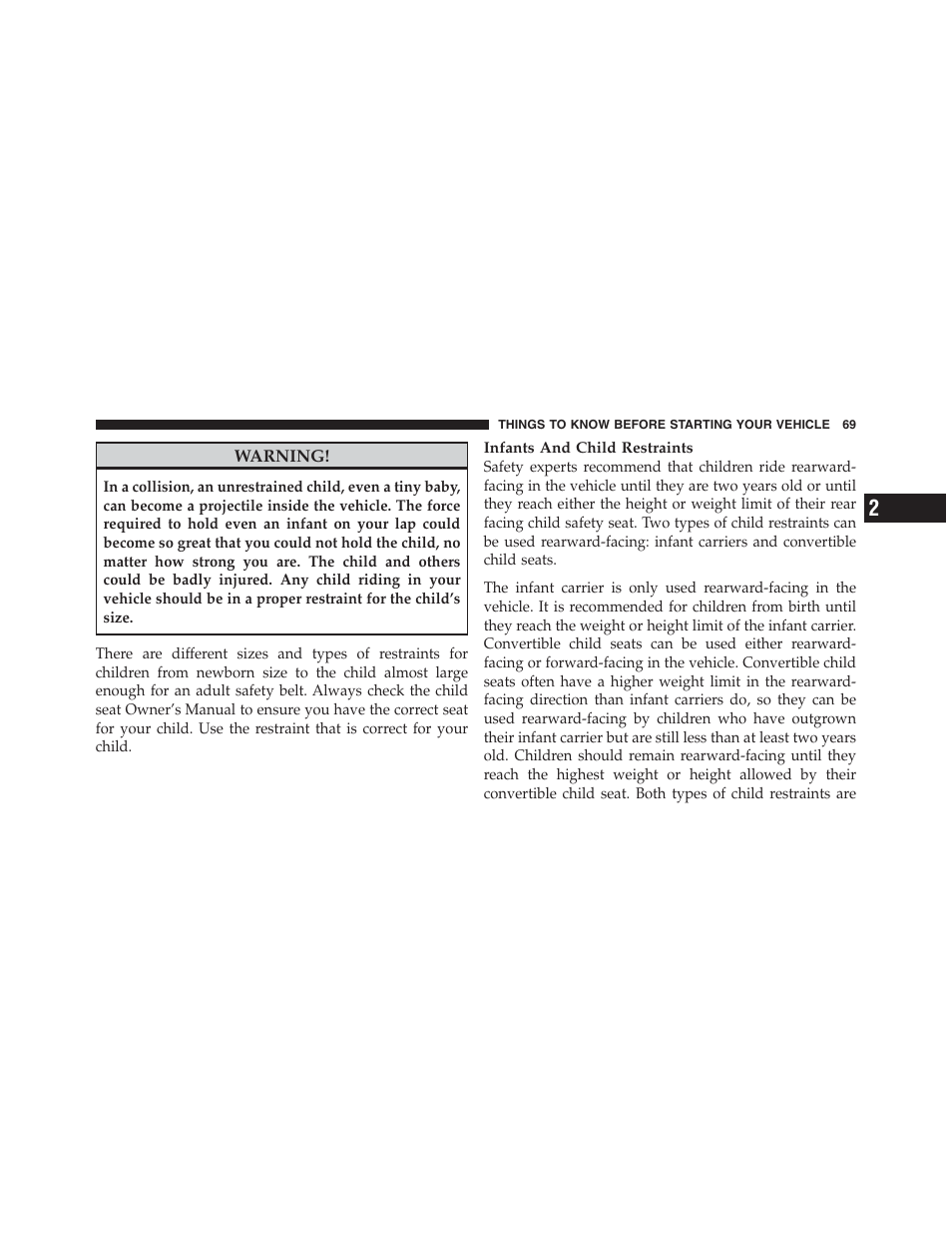 Dodge 2012 Challenger - Owner Manual User Manual | Page 71 / 494