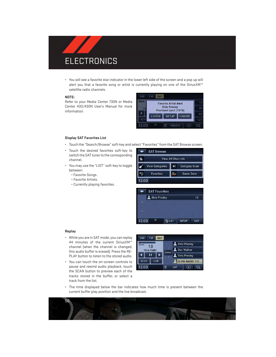 Electronics | Dodge 2012 Challenger-SRT - User Guide User Manual | Page 58 / 132