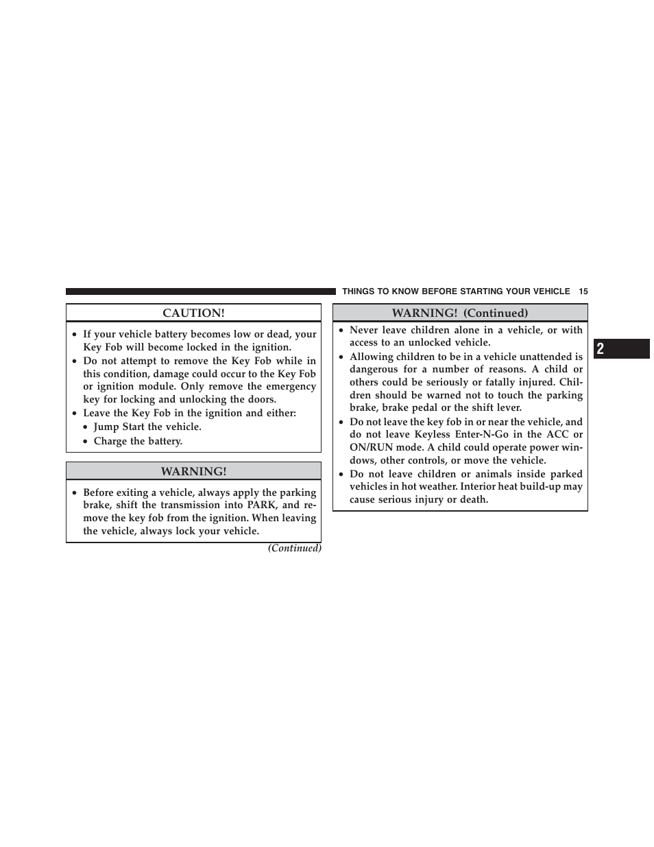 Dodge 2012 Challenger-SRT - Owner Manual User Manual | Page 17 / 471