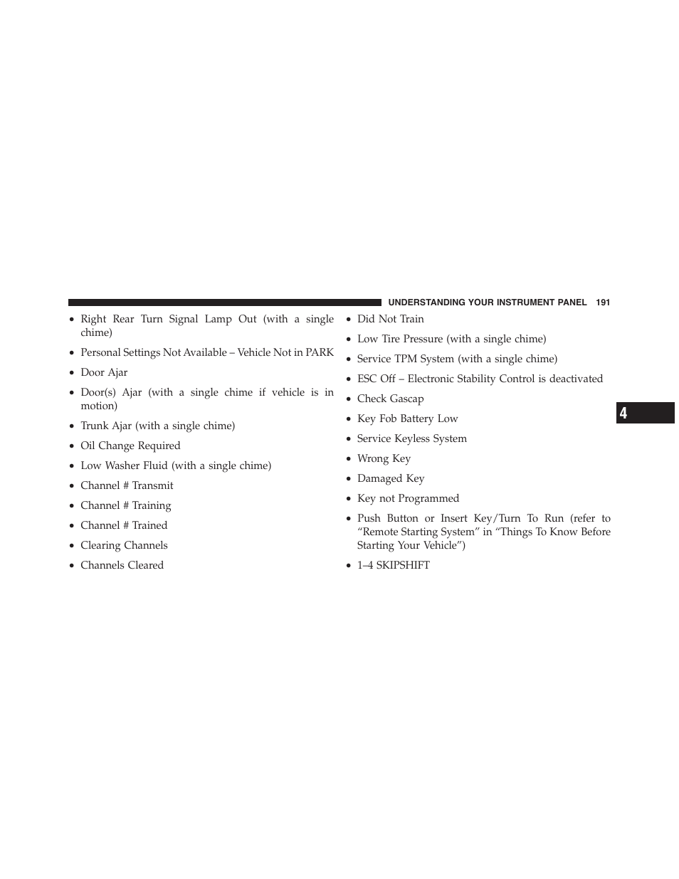 Dodge 2012 Challenger-SRT - Owner Manual User Manual | Page 193 / 471