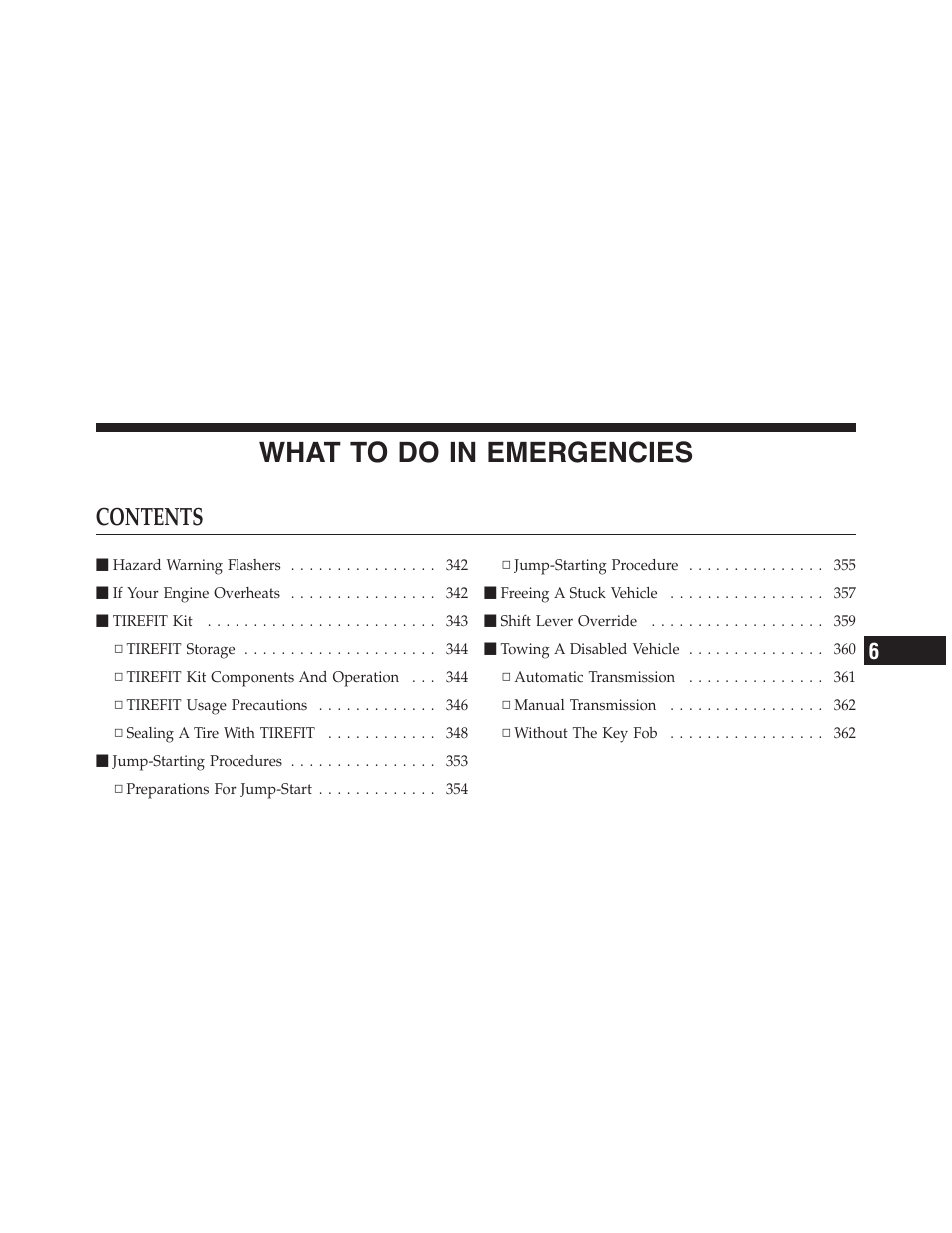 Dodge 2012 Challenger-SRT - Owner Manual User Manual | Page 343 / 471