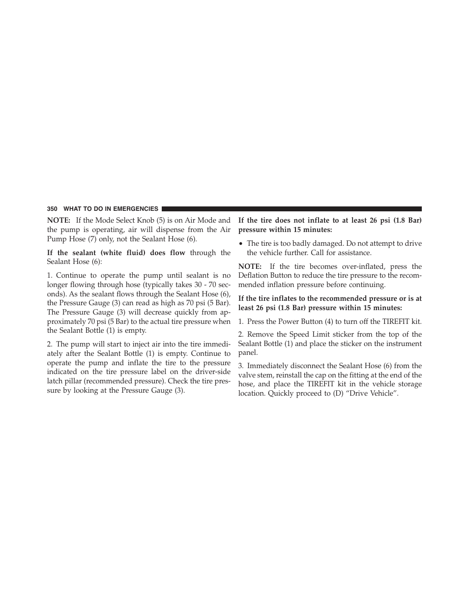 Dodge 2012 Challenger-SRT - Owner Manual User Manual | Page 352 / 471