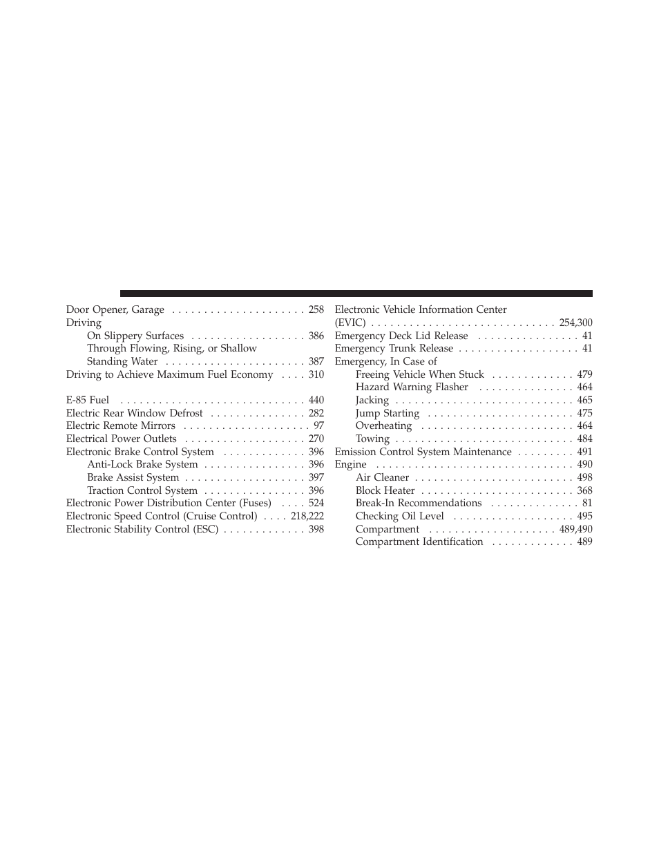 Dodge 2012 Charger - Owner Manual User Manual | Page 576 / 594