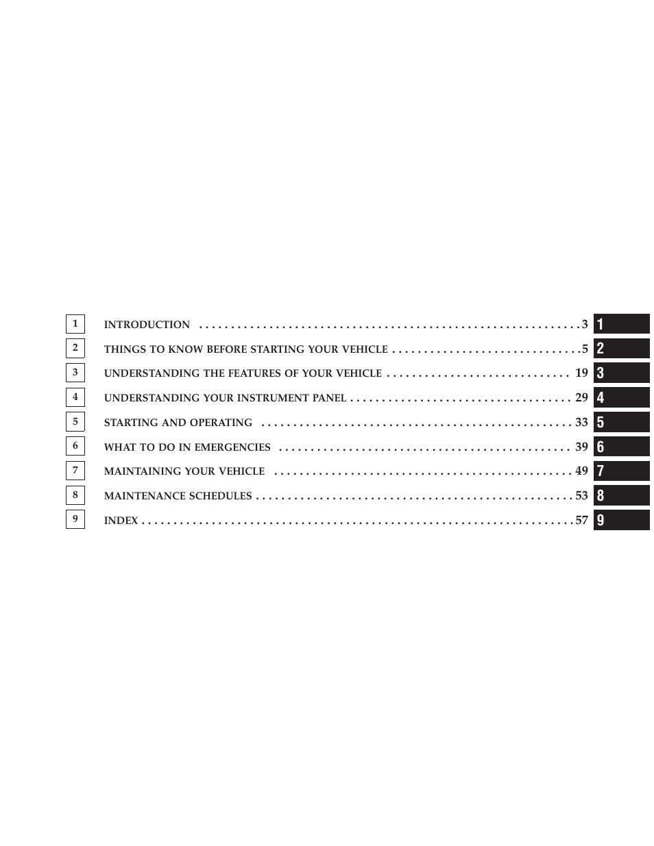 Dodge 2012 Charger - Supplement User Manual | Page 3 / 63