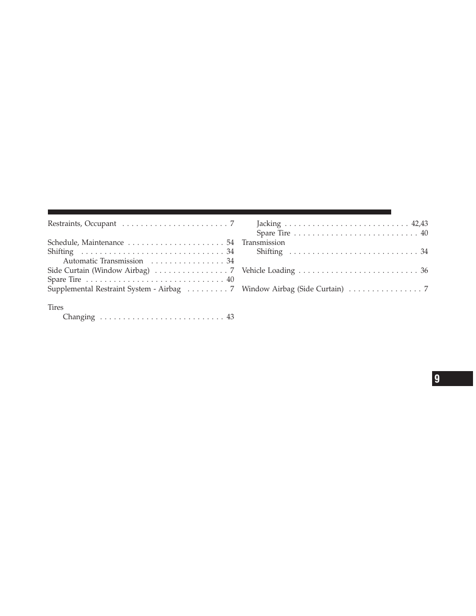 Dodge 2012 Charger - Supplement User Manual | Page 61 / 63