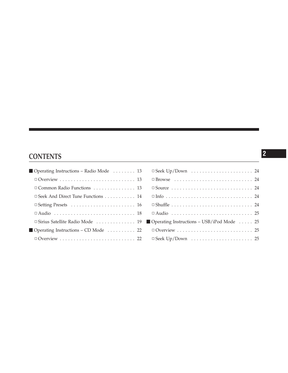 Chrysler 2012 300 - Uconnect Manual User Manual | Page 12 / 130