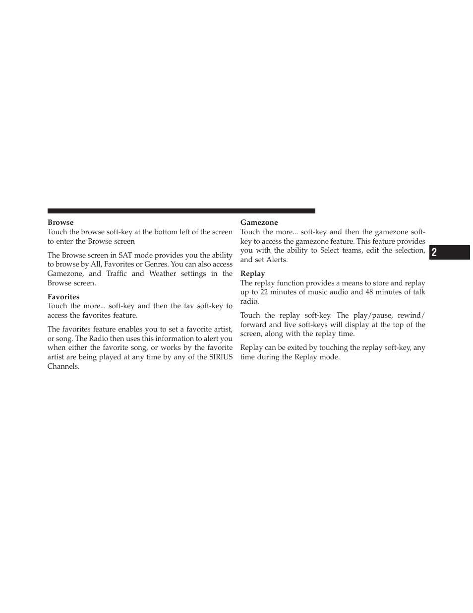 Chrysler 2012 300 - Uconnect Manual User Manual | Page 22 / 130