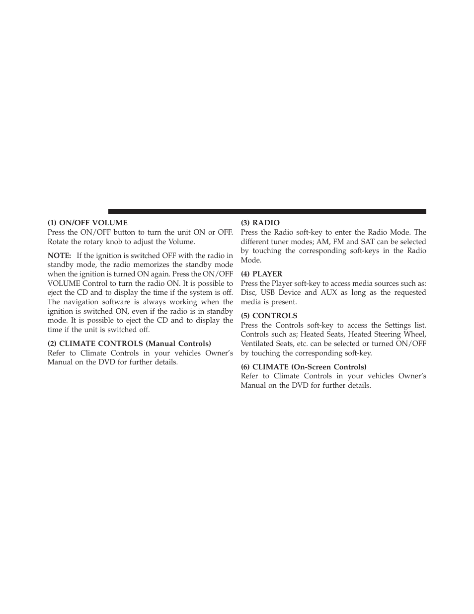 Chrysler 2012 300 - Uconnect Manual User Manual | Page 9 / 130