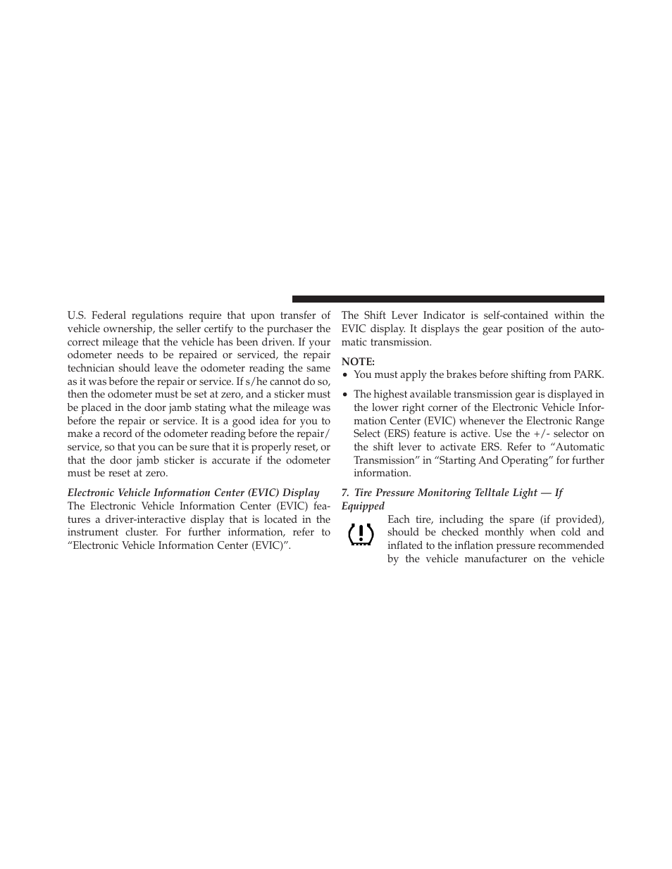 Dodge 2012 Charger_SRT - Owner Manual User Manual | Page 294 / 571