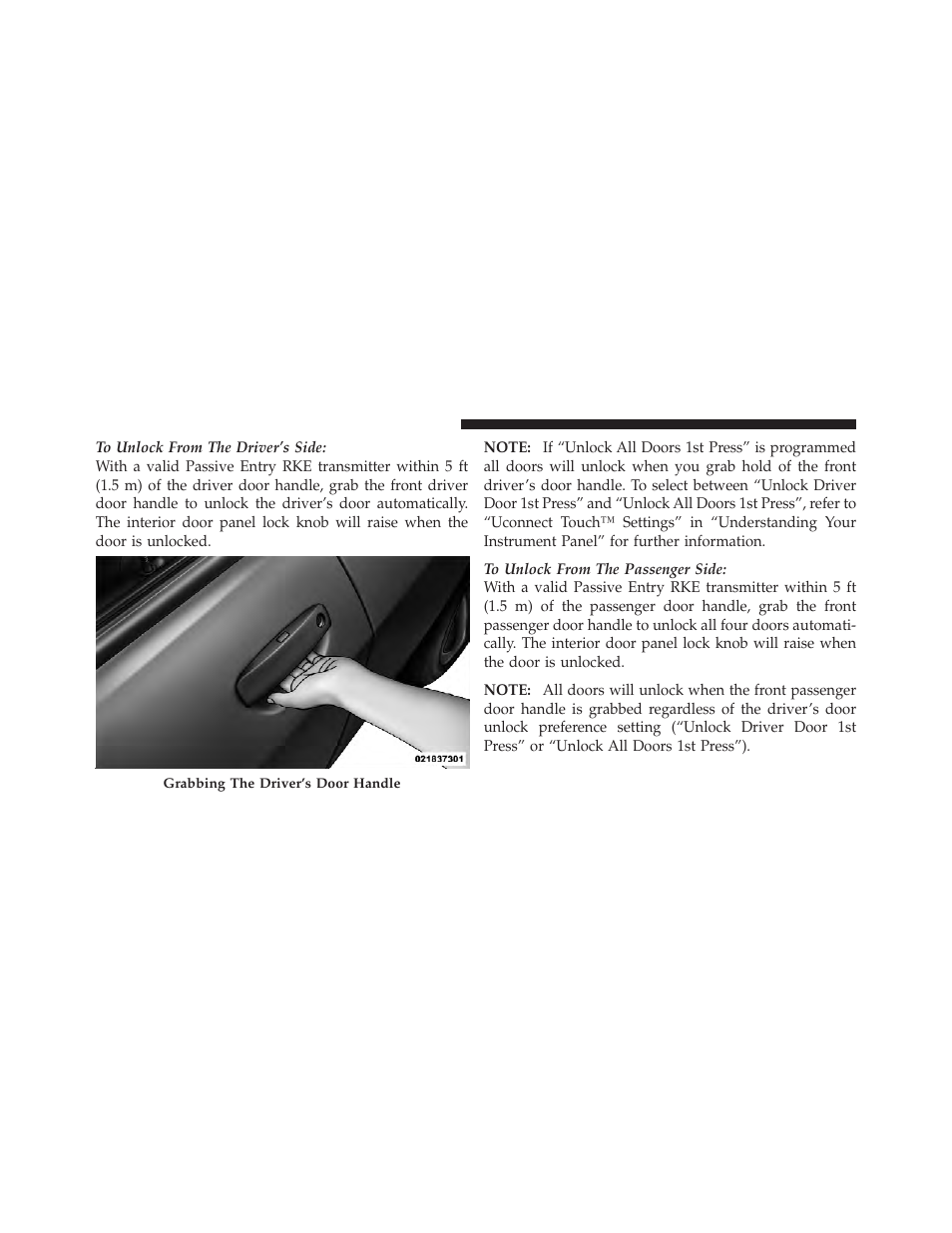 Dodge 2012 Charger_SRT - Owner Manual User Manual | Page 36 / 571