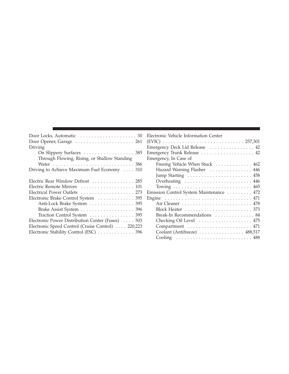 Dodge 2012 Charger_SRT - Owner Manual User Manual | Page 554 / 571