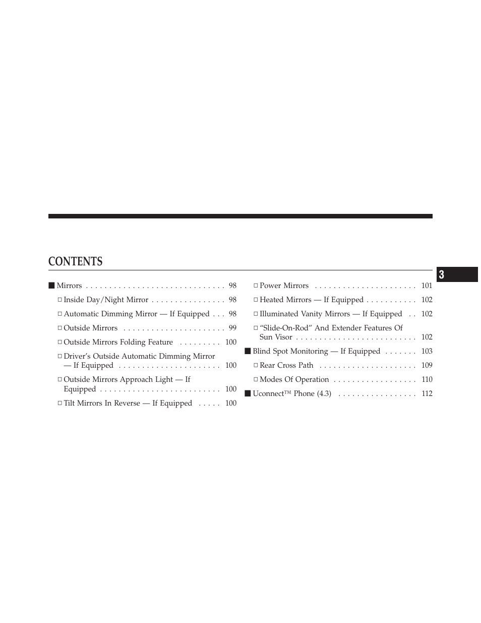 Dodge 2012 Charger_SRT - Owner Manual User Manual | Page 93 / 571