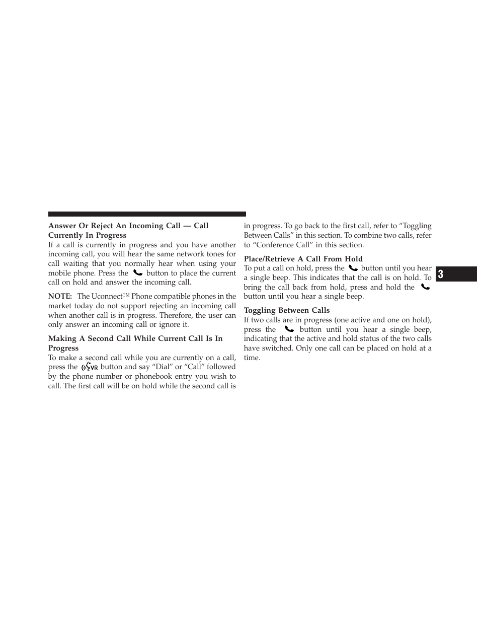 Dodge 2012 Durango - Owner Manual User Manual | Page 135 / 686