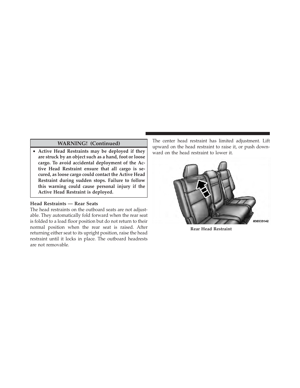 60/40 split rear seat — if equipped | Dodge 2012 Durango - Owner Manual User Manual | Page 174 / 686