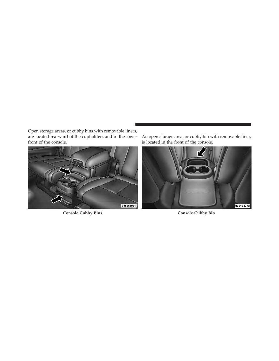 Rear mini center console (if equipped) | Dodge 2012 Durango - Owner Manual User Manual | Page 280 / 686