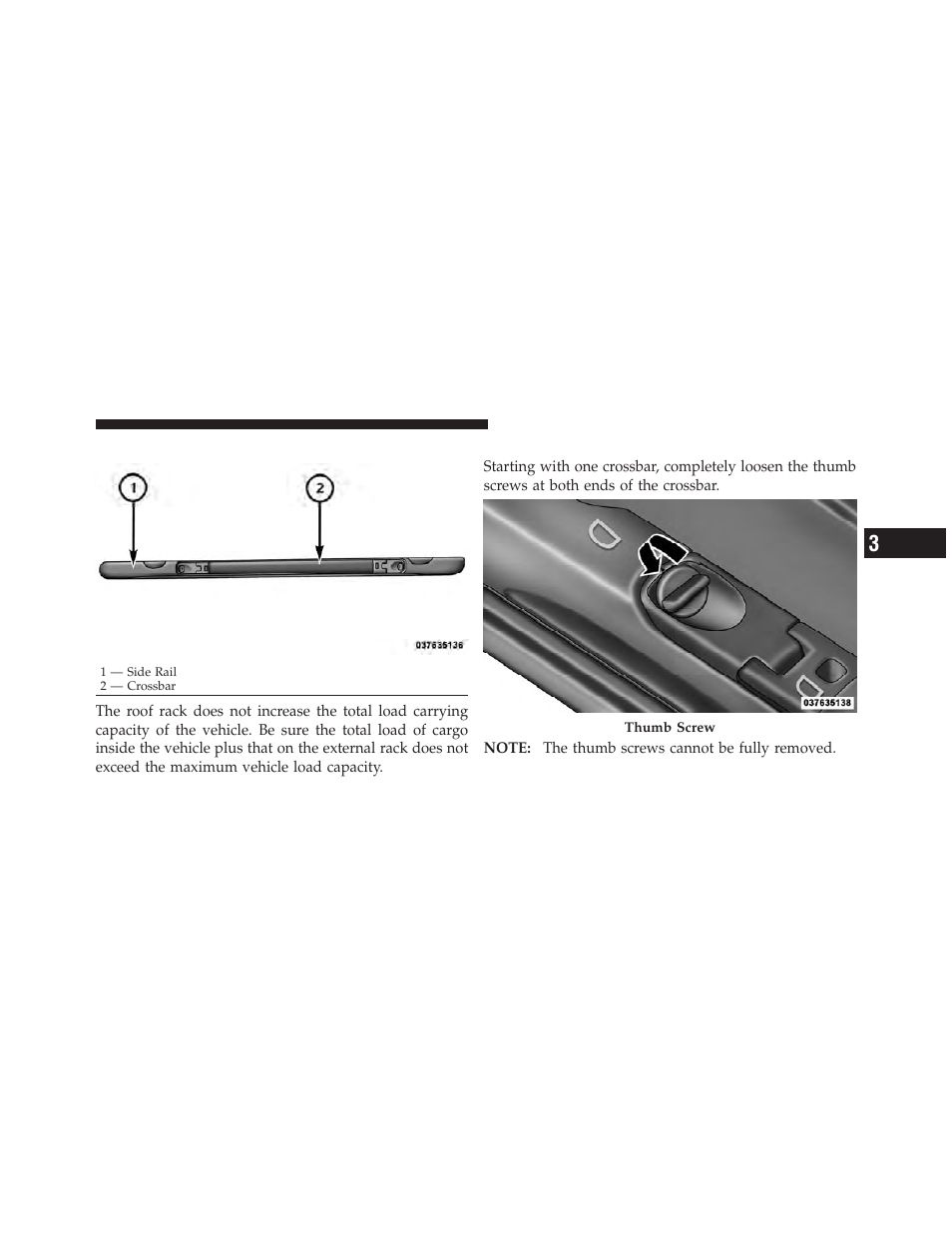 Deploying the crossbars | Dodge 2012 Durango - Owner Manual User Manual | Page 287 / 686