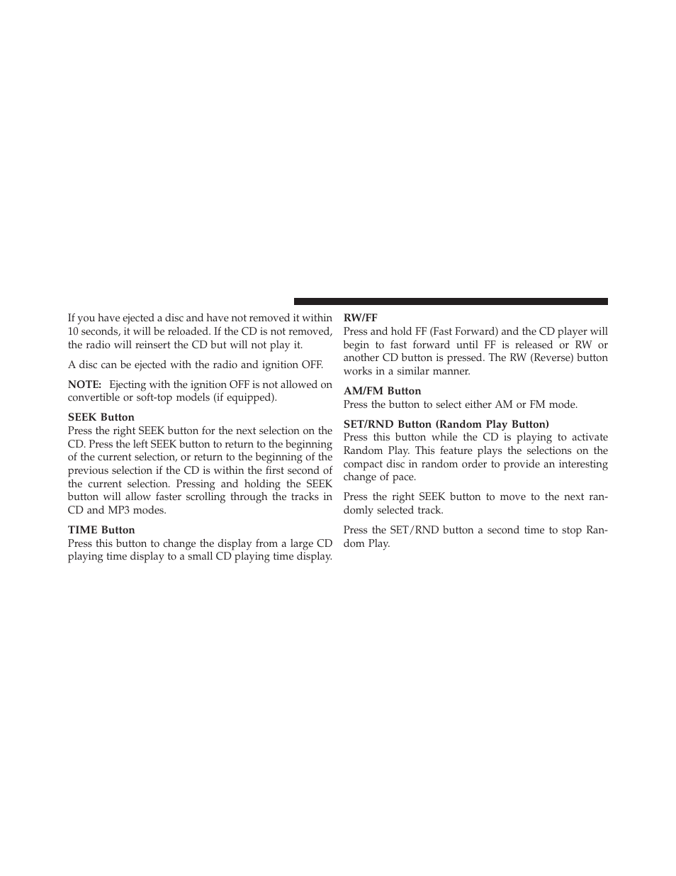 Info button (cd mode for mp3 play), Ipod௡/usb/mp3 control — if equipped | Dodge 2012 Durango - Owner Manual User Manual | Page 358 / 686