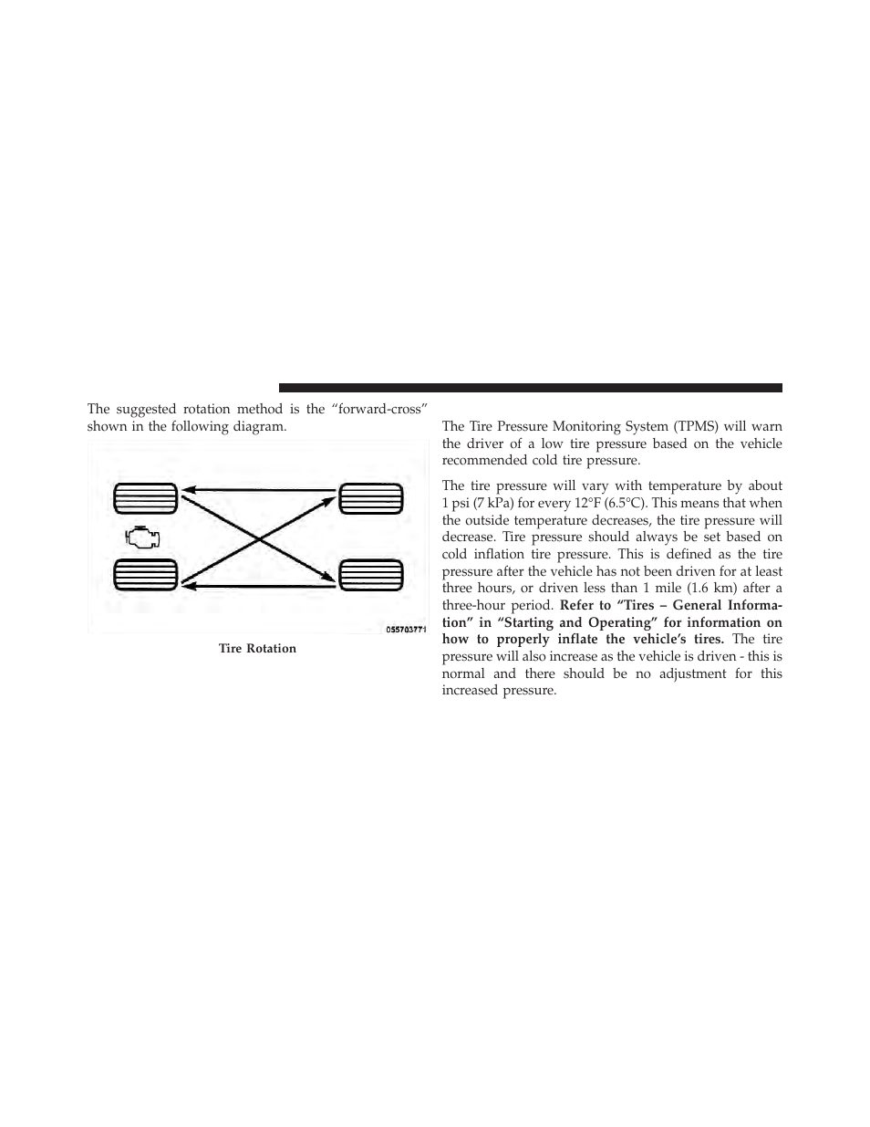 Tire pressure monitor system (tpms), Replacement tires | Dodge 2012 Durango - Owner Manual User Manual | Page 502 / 686